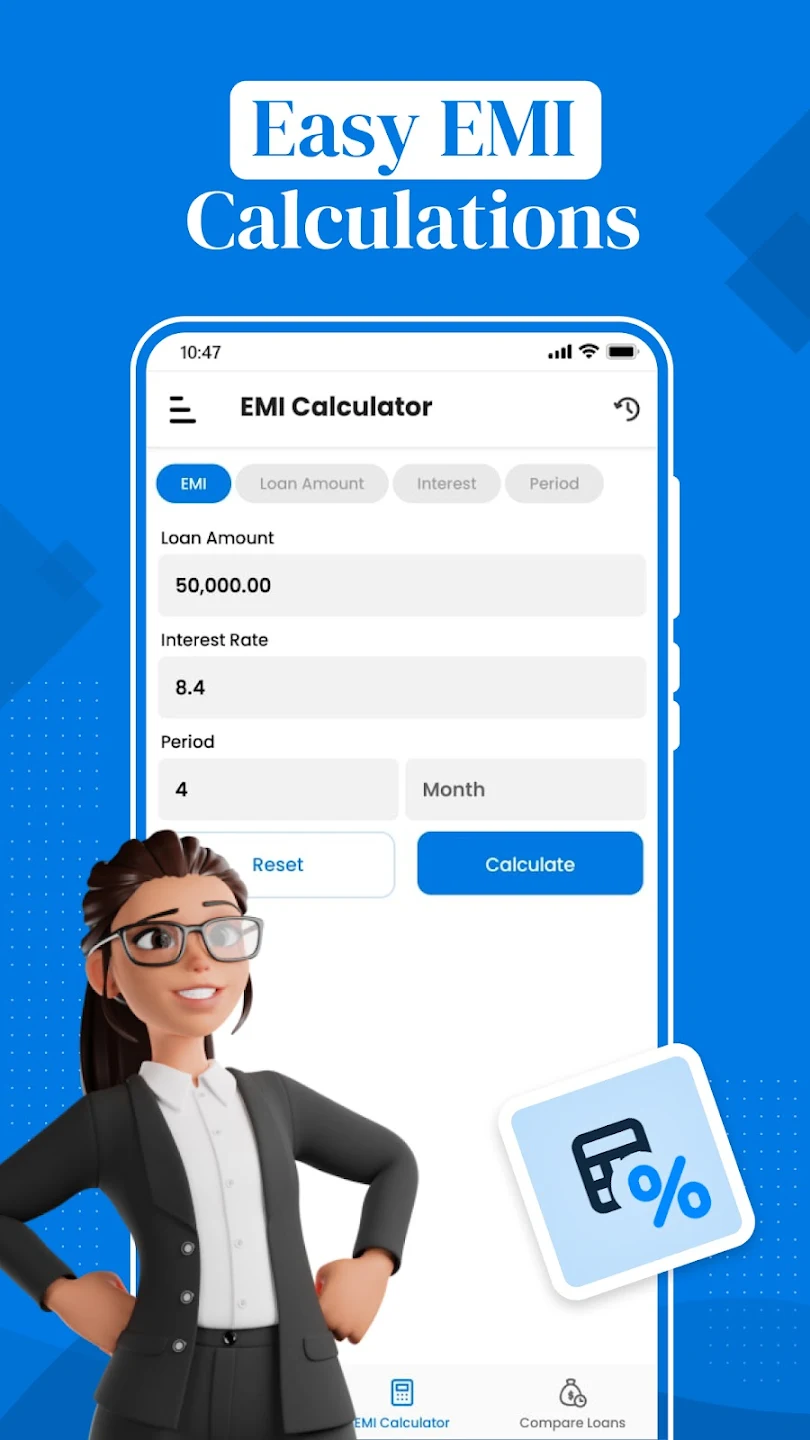 Loan EMI Calculator & Mortgage